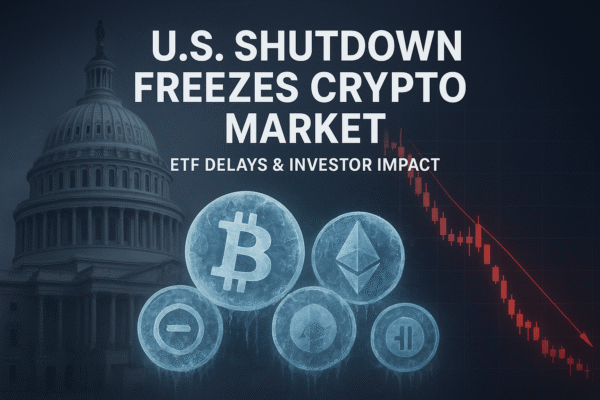 U.S. Government Shutdown Crypto: ETF Delays & Market Impact