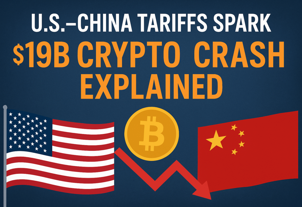 U.S.–China Tariffs Spark $19B Crypto Crash Explained in 2025